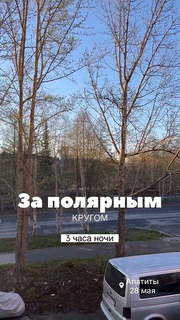 Как выглядит ночь за Полярным кругом  Апатиты  Кольский полуостров