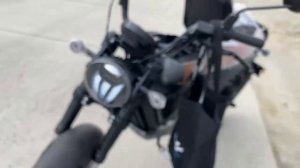 Электромотоцикл Tromox M05 ABS, обзор в магазине