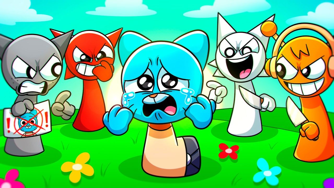 SPRUNKI И УДИВИТЕЛЬНЫЙ МИР ГАМБОЛА!!! Incredibox анимации