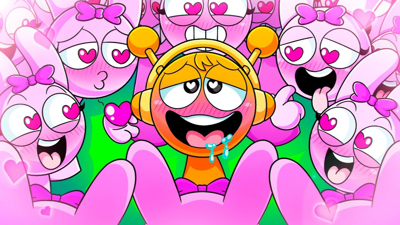 SPRUNKI И БЕСКОНЕЧНЫЕ КЛОНЫ ПИНКИ!!! Incredibox анимации