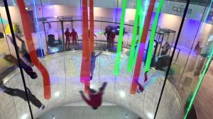 Полёт в Аэротрубе Аэропоток в Мытищах, Нагорное Гонки в трубе Абу-Даби