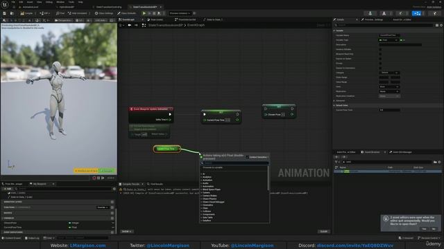 20. Setting Up The Animation Blueprint Ready For A More Complex System