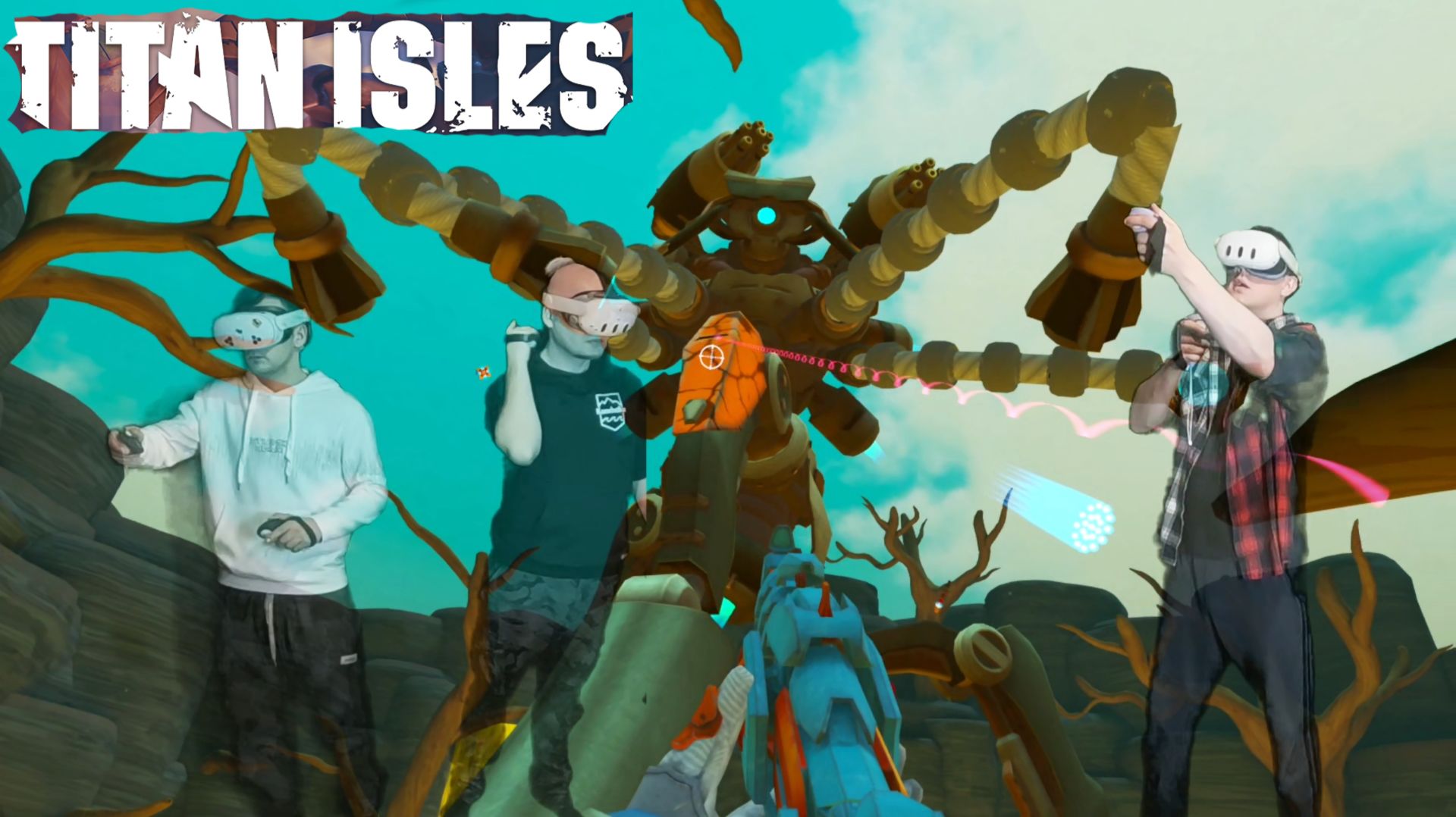 ПАУКООБРАЗНЫЙ МЕХАНИЧЕСКИЙ БОСС 🔥🔥🔥 №2 ► Titan Isles VR