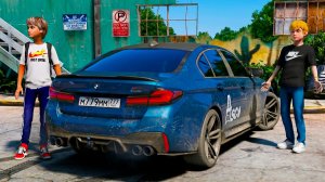 НАШЕЛ БМВ М5 АСКО В ЗАБРОШЕННОМ ГАРАЖЕ - ЖИЗНЬ ПЕРЕКУПА В GTA 5