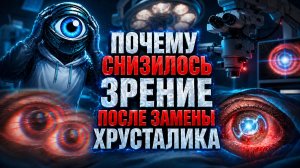 Почему может ухудшиться зрение после замены хрусталика?