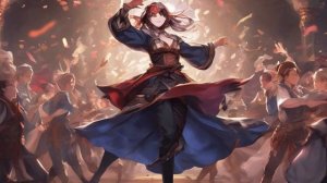 Bard Dance - baldurs gate 3 Orchestral Fantasy Ambient Music 1 hour OST