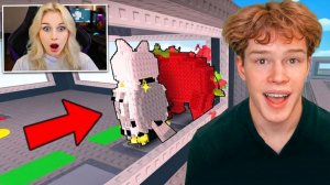 ИГРЫ НА РАЗДЕВАНИЕ С ДЕВУШКОЙ В ROBLOX 😂 ОНА В ШОКЕ…😱