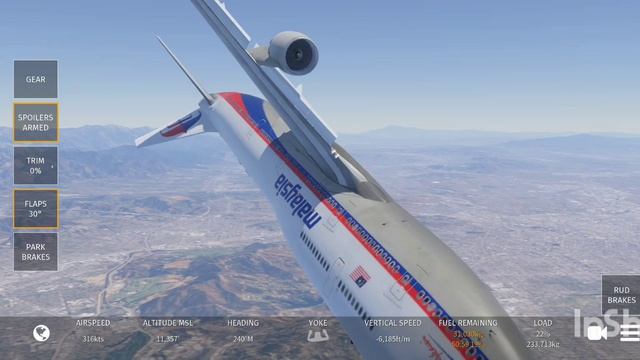 крушение самолёта