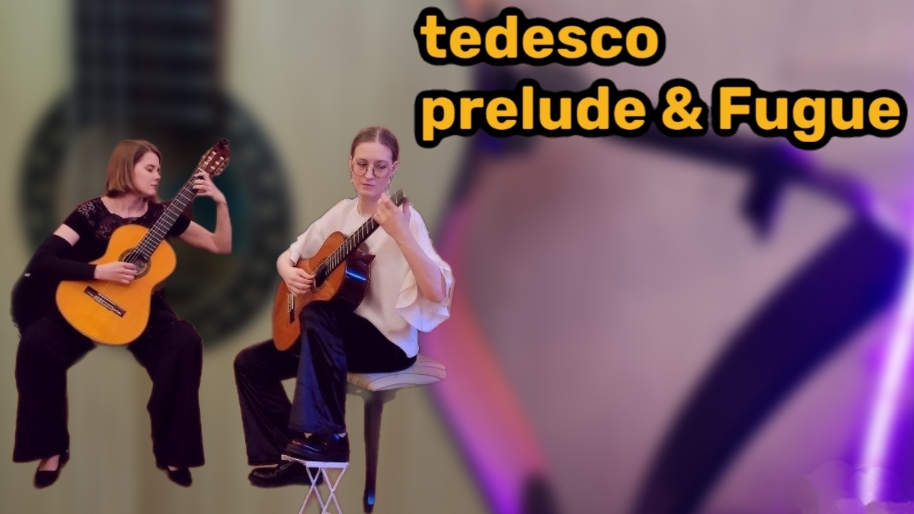 Tedesco prelude and fugue in E-dur