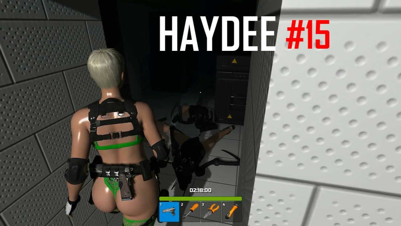 Haydee. Прохождение 15.За зелёной картой