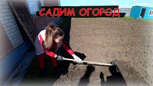 ПОСАДИЛИ ОГОРОД ЛУК УКРОП РЕДИСКА МЕЛОЧ / ПОКУПКИ НА 100000 РУБЛЕЙ / ПОЕЗДКА В КРАСНОДАР ЗА МАКБУКОМ