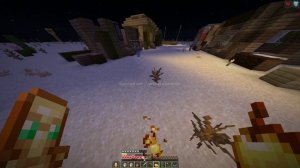 Прохожу карту Dead rails (в майнкрафте строил с другом) часть 1