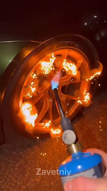 Дрифт порш с огоньком😅