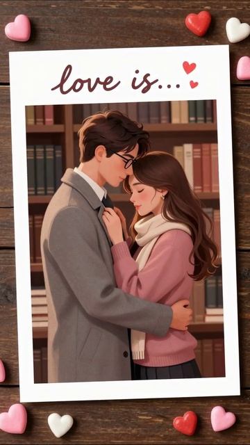 Любовь - это... #романтика #влюбленные #эмоции #арт