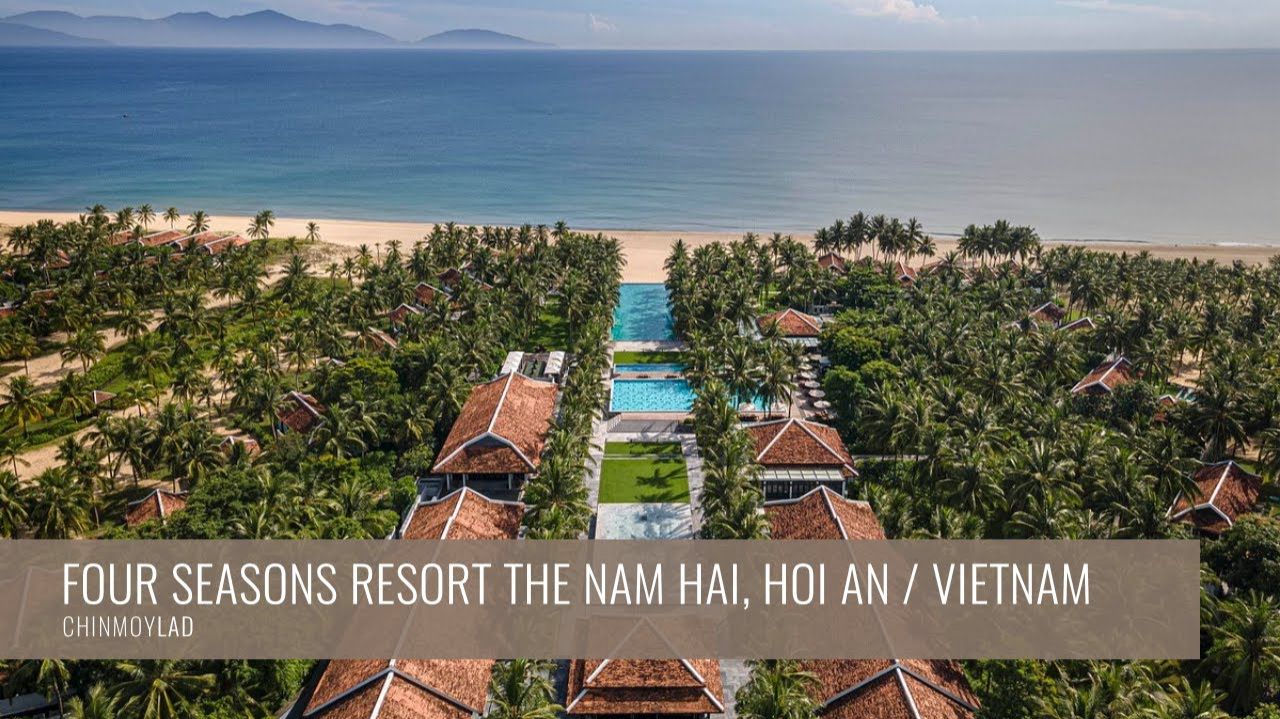 Four Seasons Resort The Nam Hai  Самый роскошный курорт во Вьетнаме  Обзорный тур  4K