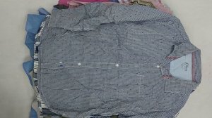 43144 Рубашки мужские, 2пак, Ex/ovh, секонд (cream/extra) оптом