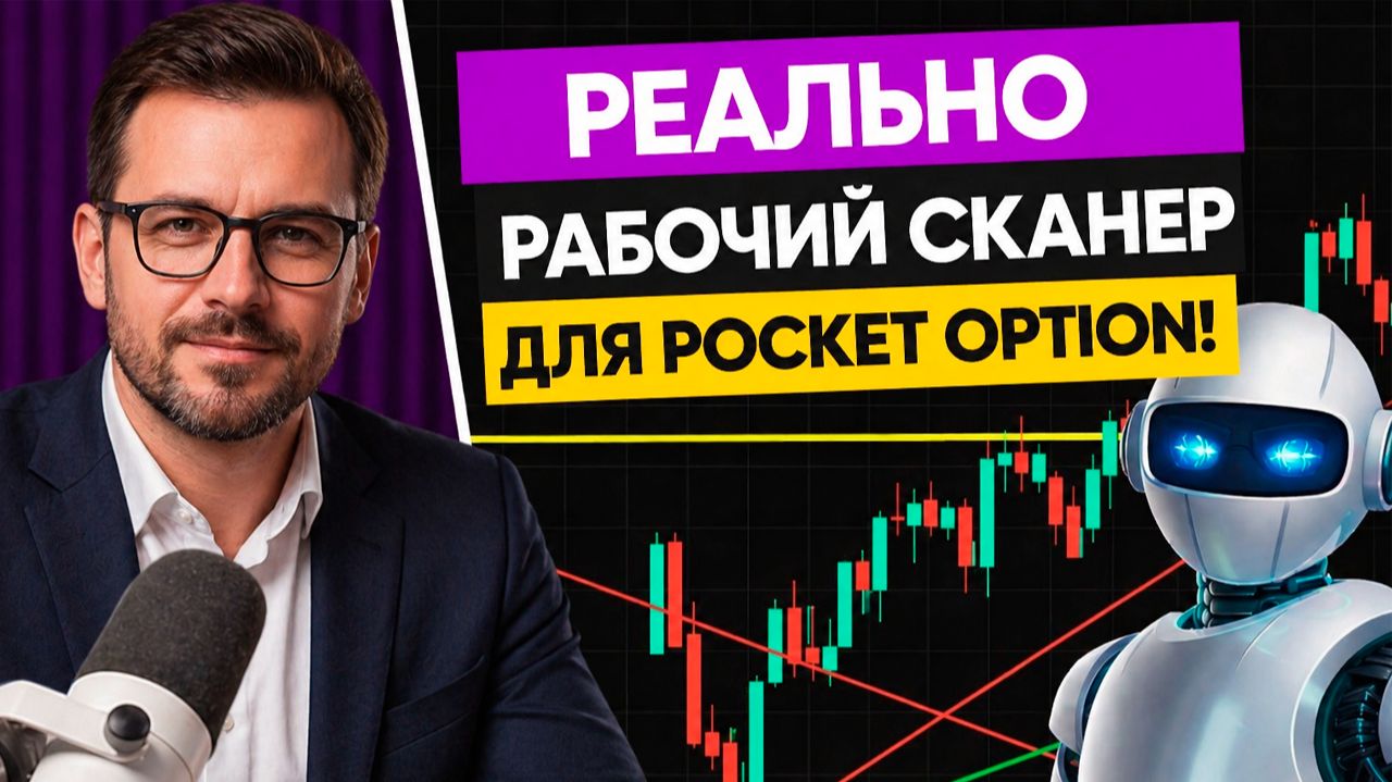 AI Сканер Робот на Покет Опшн! Самый простой инструмент для Pocket Option! Бинарные опционы