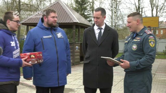 Егорьевские молодогвардейцы увидели, с каким оборудованием работают пожарные