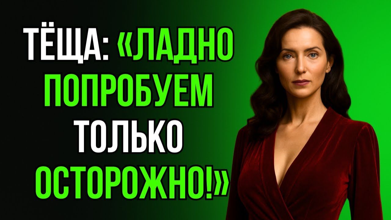 ПОСЛЕ ЭТОГО ВЕЧЕРА ТЁЩА СМОТРЕЛА НА МЕНЯ СОВСЕМ ИНАЧЕ…