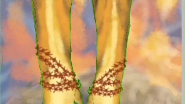 Aнимация лап нового перса(по просьбе мятки лапки)