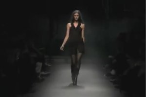 Показ женской коллекции Alexander Wang осень-зима 2008-2009