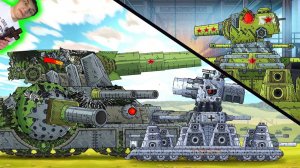 КВ-44 должен помочь Востоку-1 - Реакция на Геранд - Мультики про Танки Gerand ! ? Разбор Теории