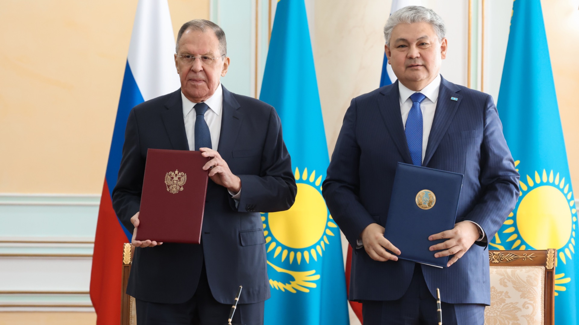 Церемония подписания документов, Астана, 30 апреля 2026 года