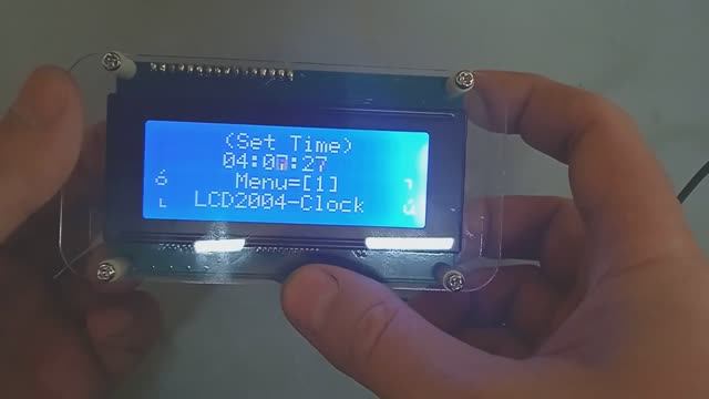 Собираем часы с большим дисплеем и анализатором звука.