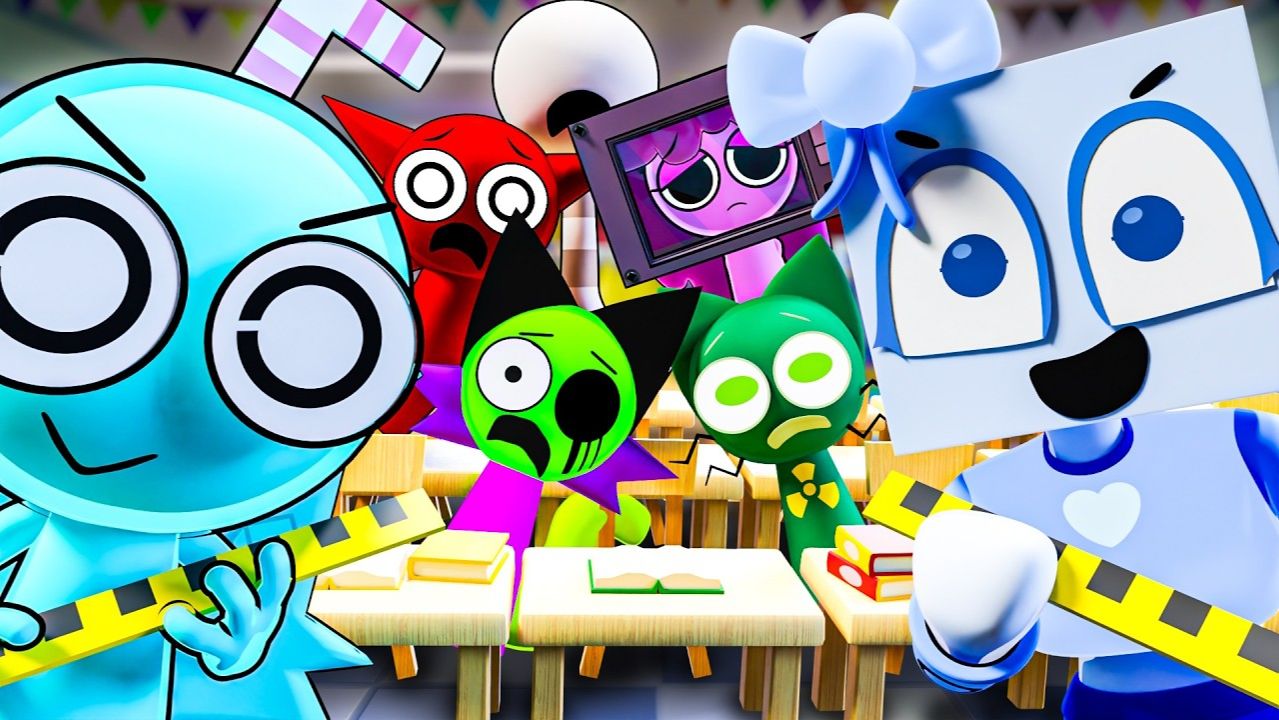 SPRUNKI ПОПАЛИ В ШКОЛУ??? Incredibox анимации