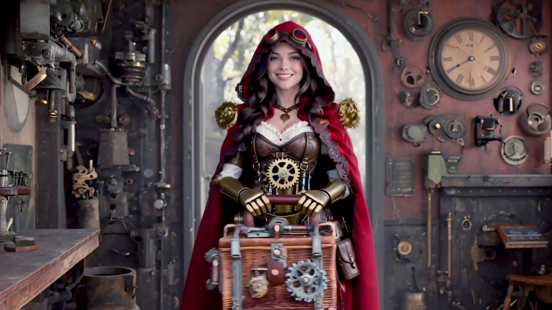 Красная Шапочка Стимпанк