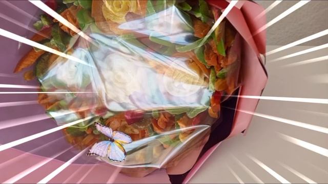 Самые лучшие цветы - это цветы из сухофруктов!