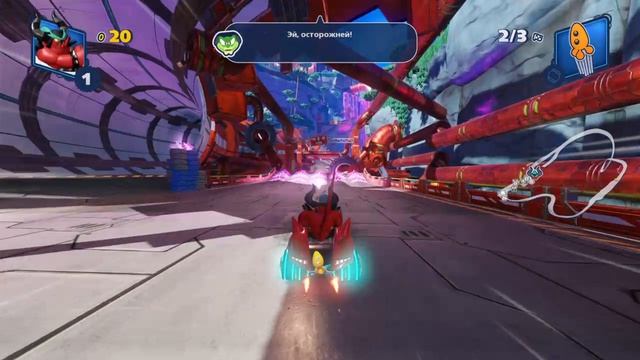 Команда Соника Racing Гонка 23