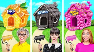 Домики Одного Цвета Челлендж # Сумасшедший Челлендж от Jelly DO Challenge