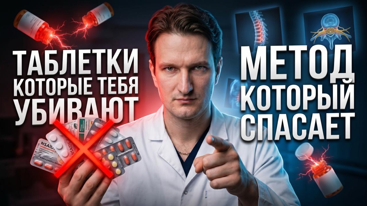 ⚠️ Вся правда о таблетках от боли — и метод который работает вместо них!