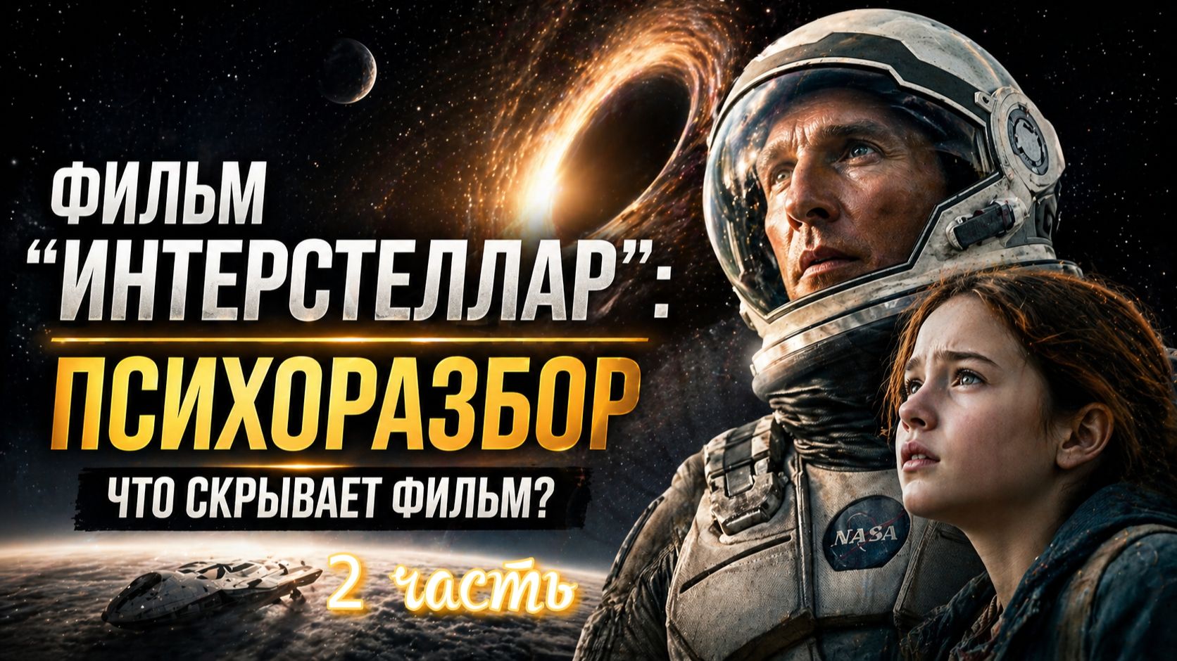 Фильм «Интерстеллар», 2014: психоразбор - 2 часть /#психологСергейСигаев