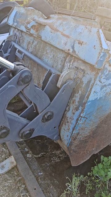 переделали крепления ковша пку под турс