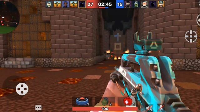 Раунд в KUBOOM лагает очень сильно.