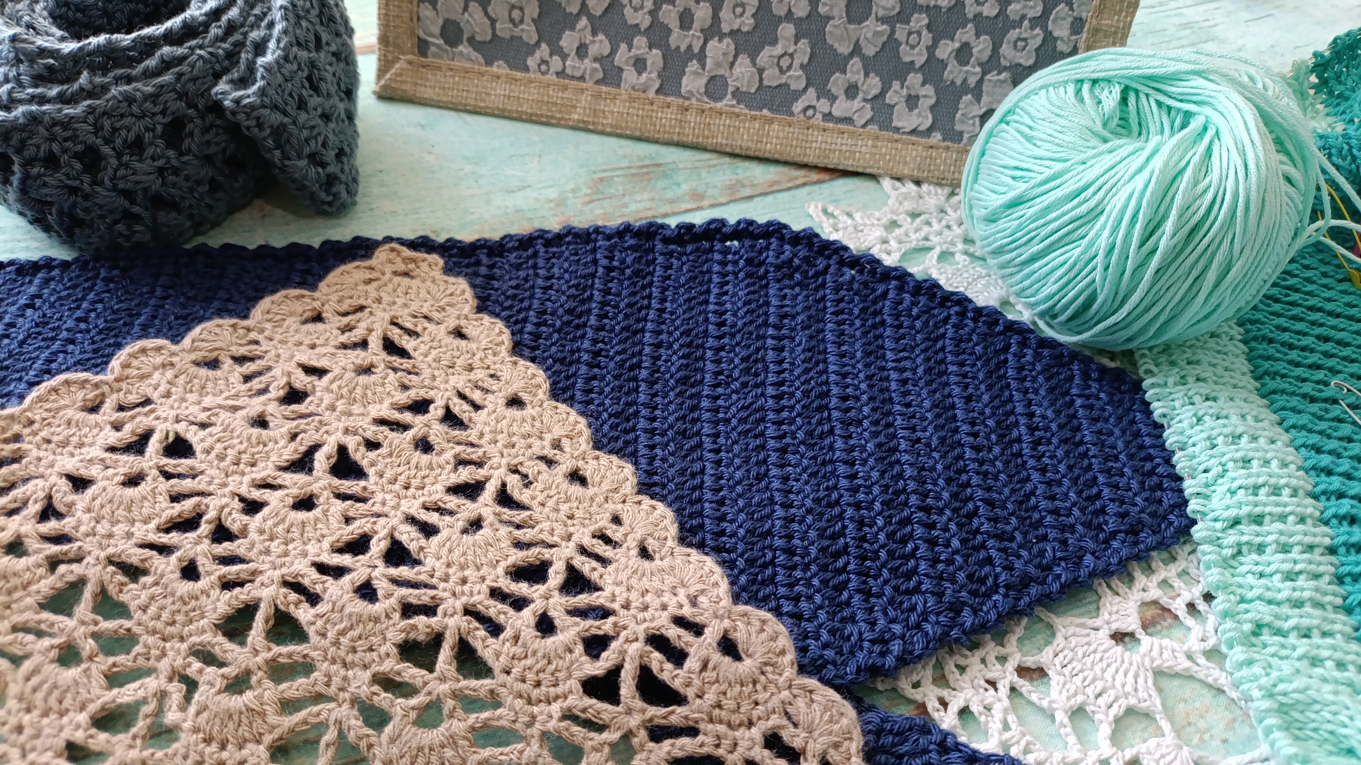 Начала вязать летний джемпер / вязаные аксессуары