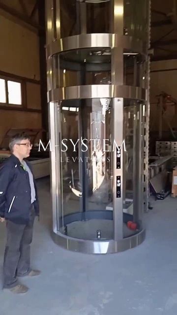 Новый демонстрационно-испытательный лифт тяжелой серии.