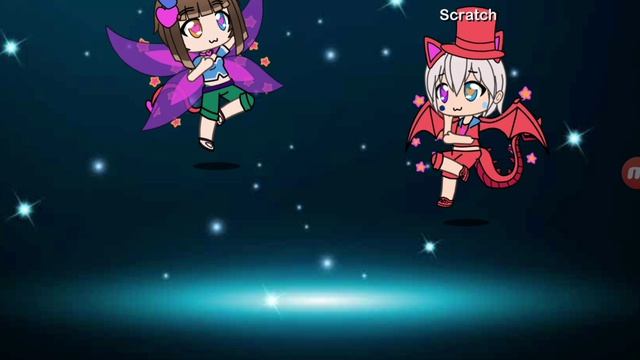 Фласка и Скретч танцуют в космосе