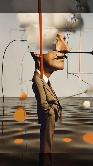 455.Видео с ключевыми кадрами, вдохновленное Дали, сделанное