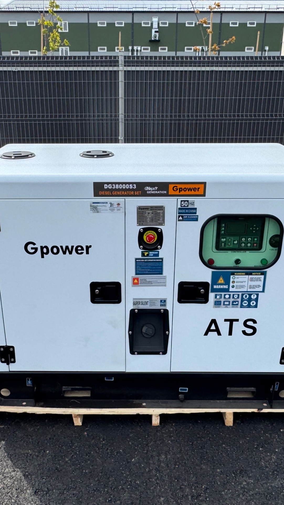 Генератор дизельный Gpower DG38000S3
