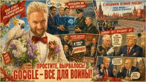 «Простите, вырвалось!» №398 // Передача технологий Гуглом Пентагону | Разговор Путина и Трампа