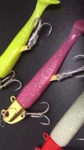 Копия - Jackall Bigbacker Wagshad  (Джиг-Головка) на Спиннинг или со льда зимой как ратлин на судака