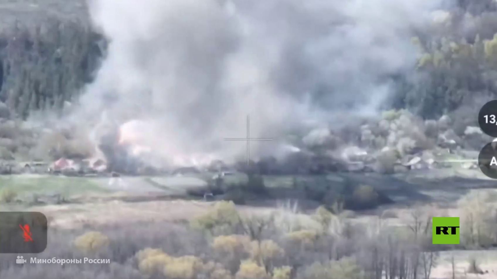 مقاطعة سومي.. لقطات لمعارك تحرير بلدة كورتشاكوفكا