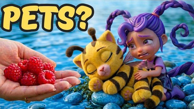ЛИЛИ ЛАВБРЕЙДС И КЭТ БИ🐝:ИСТОРИЯ ПОБЕГА И СПАСЕНИЯ С ФАБРИКИ/РАСПЛАТА ПРОТОТИПА /СКАЗОЧНАЯ АНИМАЦИЯ