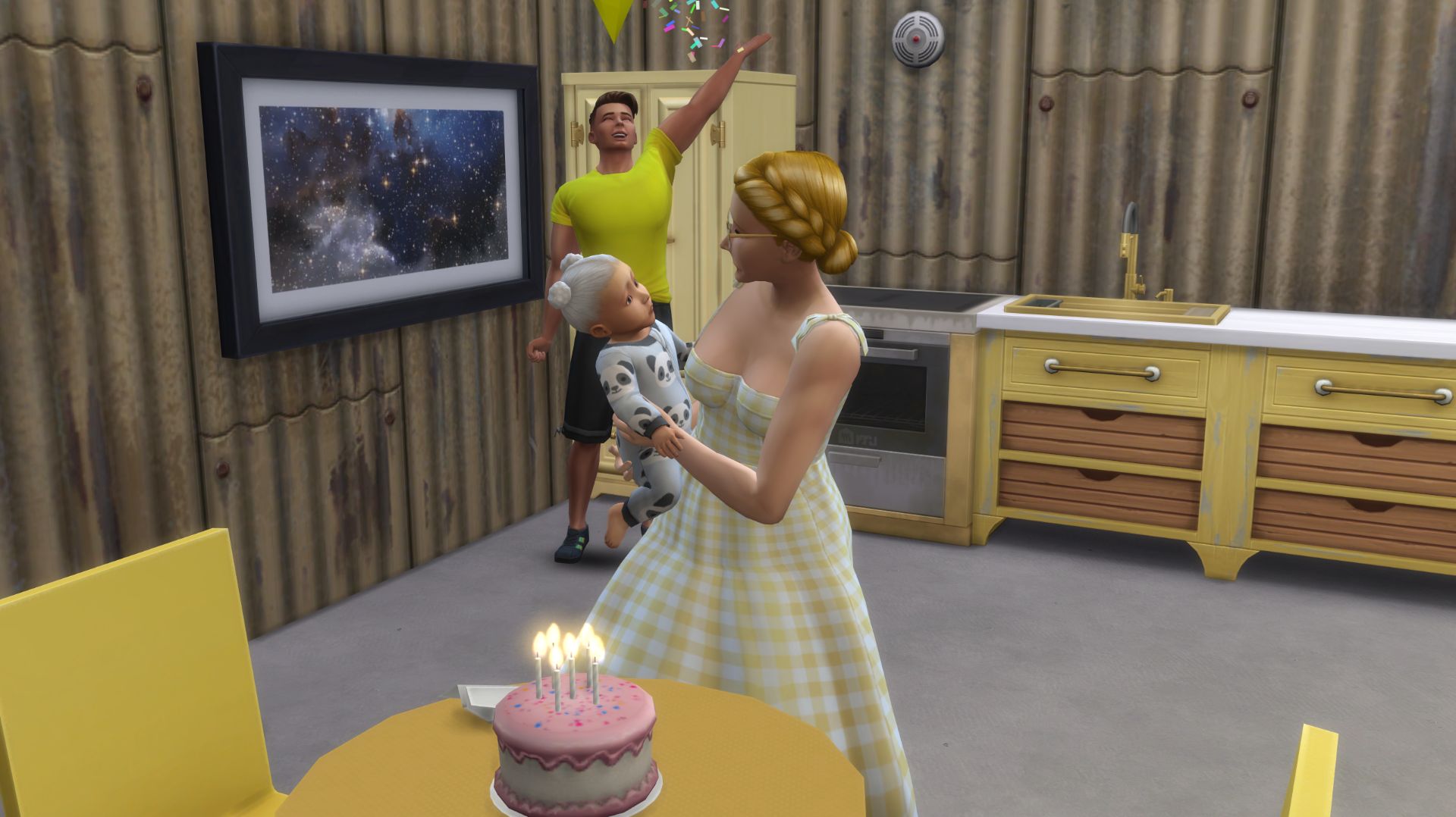 Not So Berry.  The Sims 4.  Желтый №10. Собрали коллекцию насекомых.