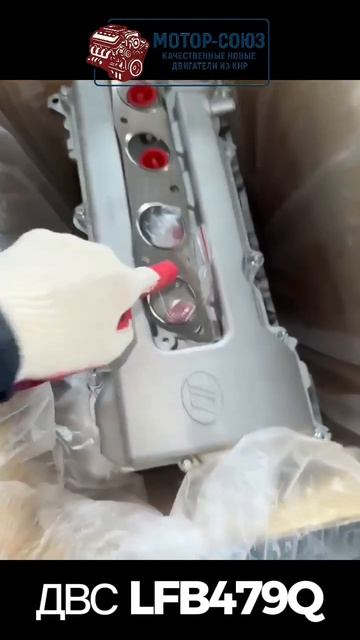 Новый двигатель LFB479Q отправляется нашему клиенту в г.Кемерово