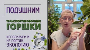 Транспортировочные горшки для растений - как их использовать, чтобы не портить экологию. Подушним.