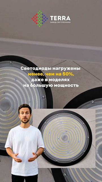 Светильник с гарантией 7 лет